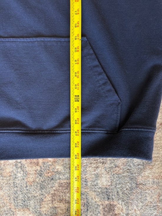Patagonia #39584 Men's Line Logo Ridge Uprisal Hoody/Hoodie Sweatshirt XL Blue - Picture 9 of 9